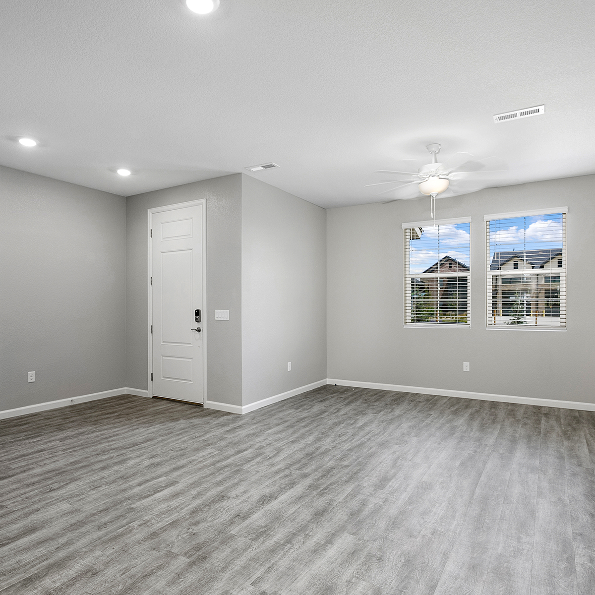 Luxury vinyl plank flooring