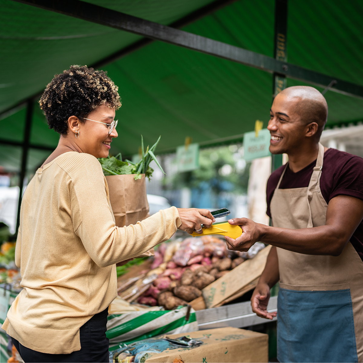 Local farms and markets