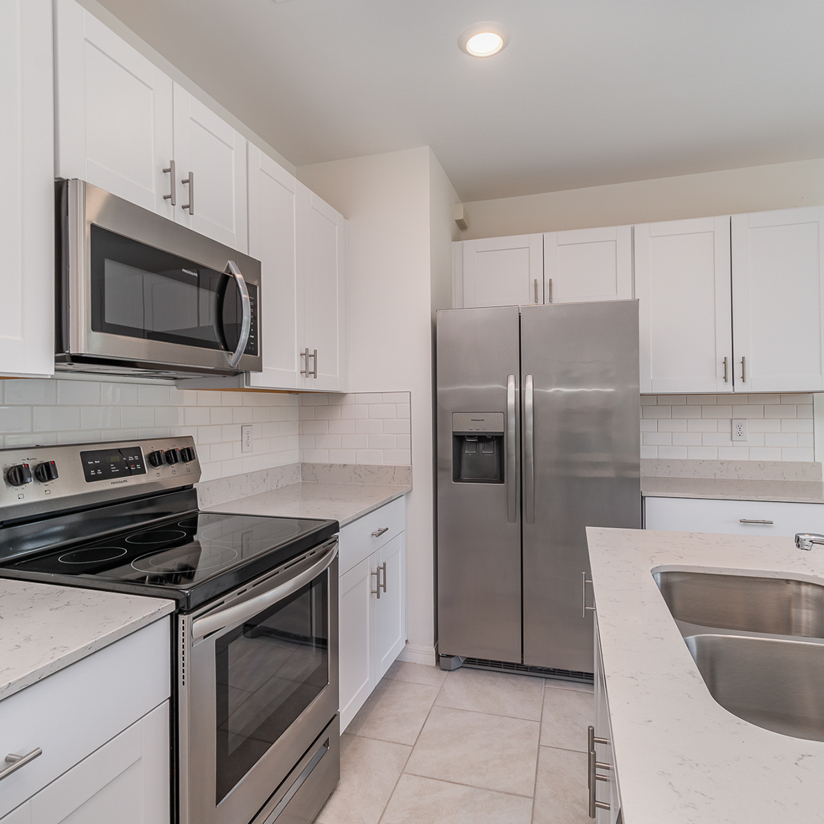 Stainless steel appliances