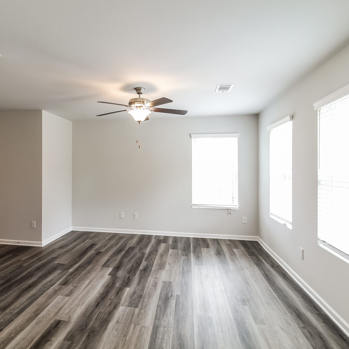 Luxury vinyl plank flooring