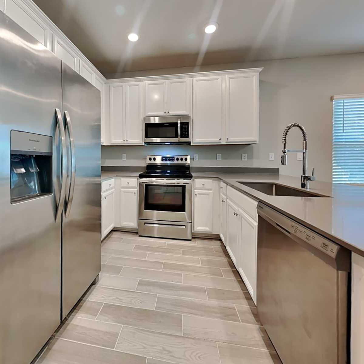 Stainless steel appliances